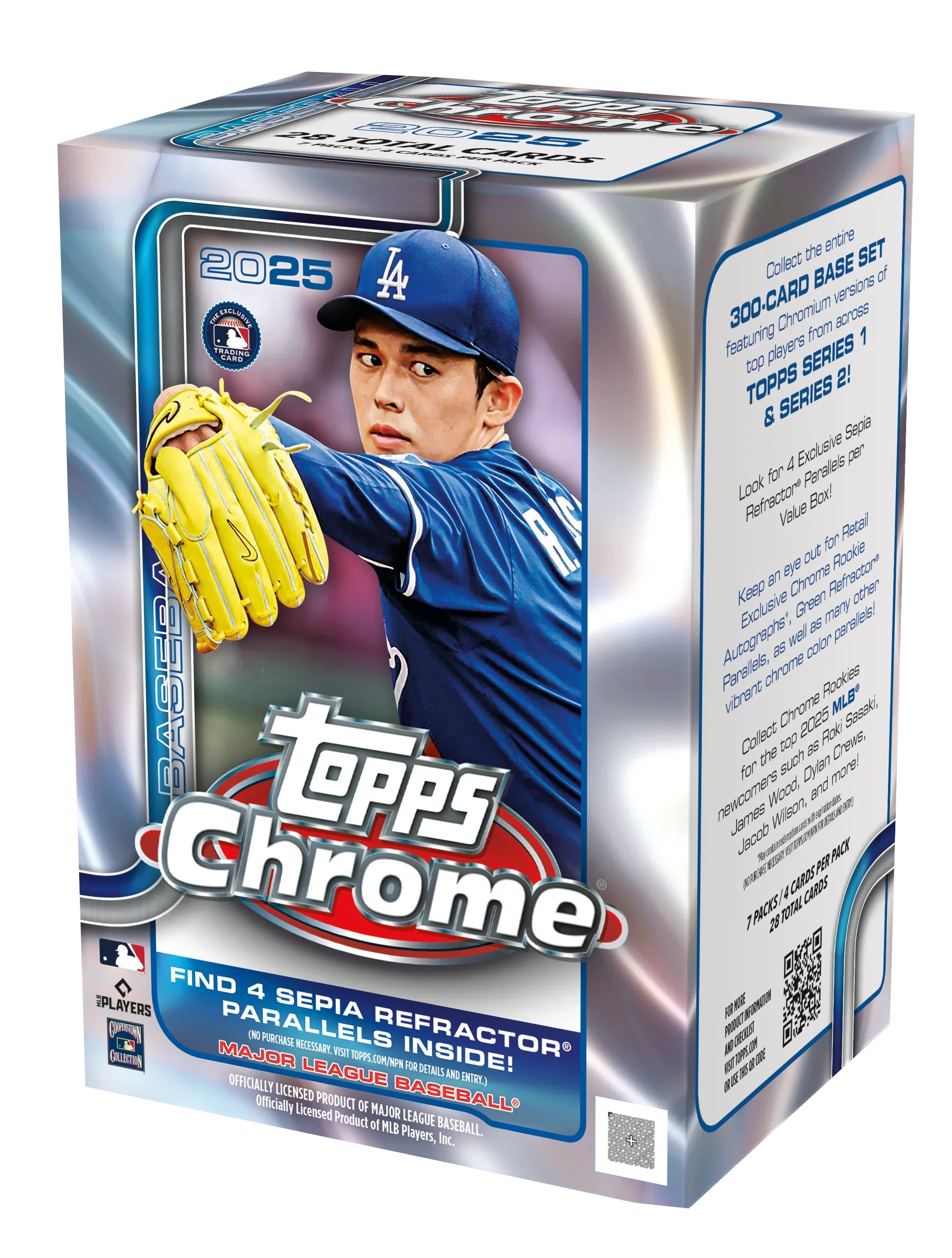 2025 Topps Chrome Baseball Blaster Box