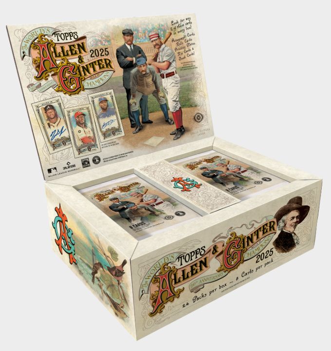 2025 Topps Allen & Ginter Baseball Hobby 12 Box Case