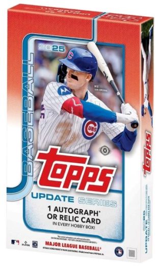 2025 Topps Update Series Baseball Hobby 12 Box Case