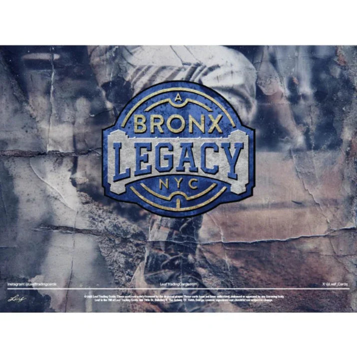 2025 Leaf A Bronx Legacy Baseball Box