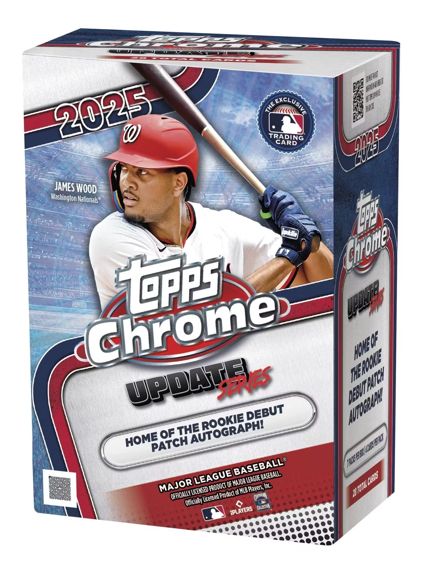 2025 Topps Chrome Update Series Baseball Blaster Box