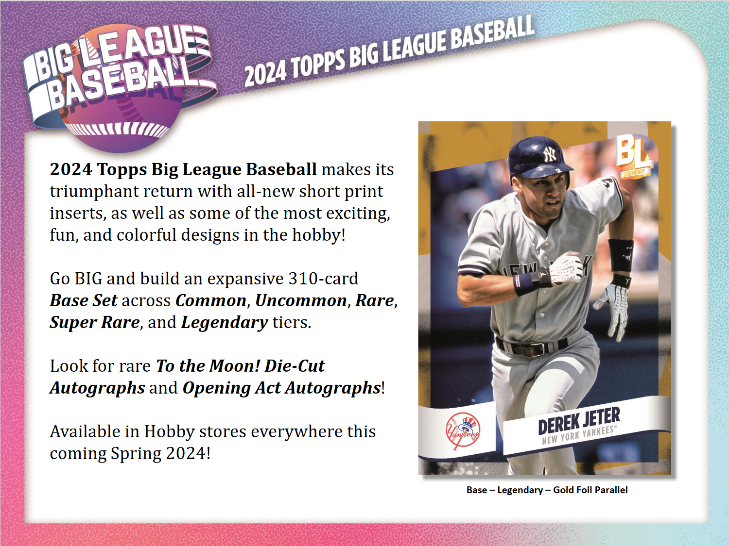 2024 Topps Big League Baseball Hobby 20 Box Case