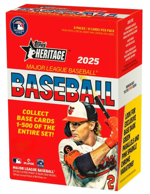 2025 Topps Heritage Baseball Blaster Box