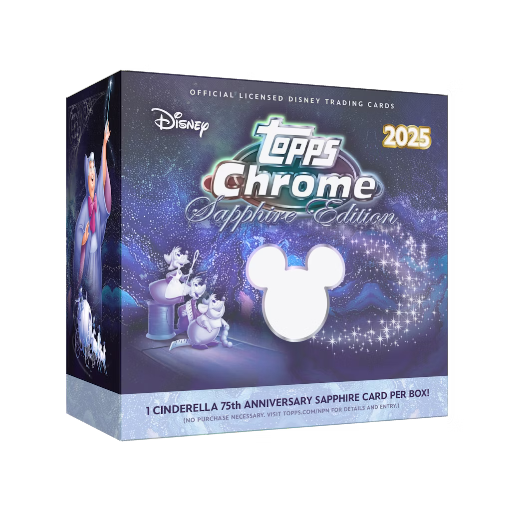 2025 Topps Disney Chrome Sapphire Hobby Box
