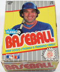 1989 Fleer Baseball Wax Pack Box