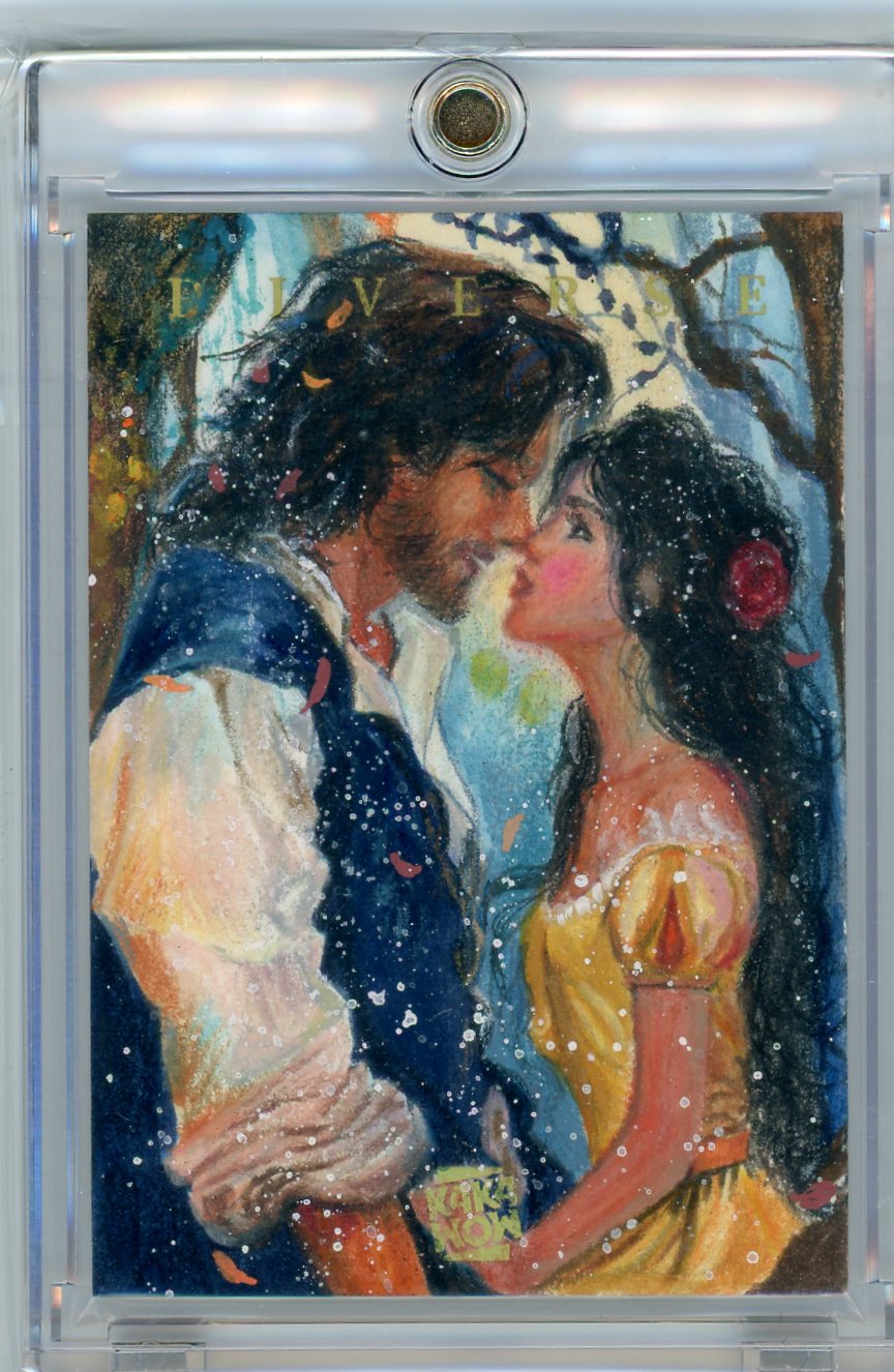 Beauty & the Beast 2024 Kakawow Diverse Season 1 Hand-Drawn Artist Autograph sketch #'d 1/1