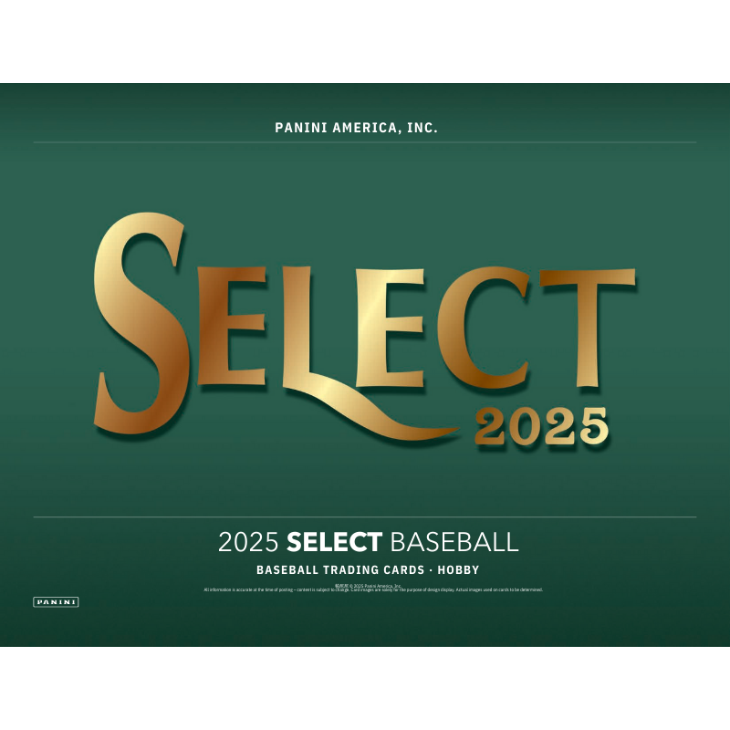 2025 Panini Select Baseball Hobby 12 Box Case